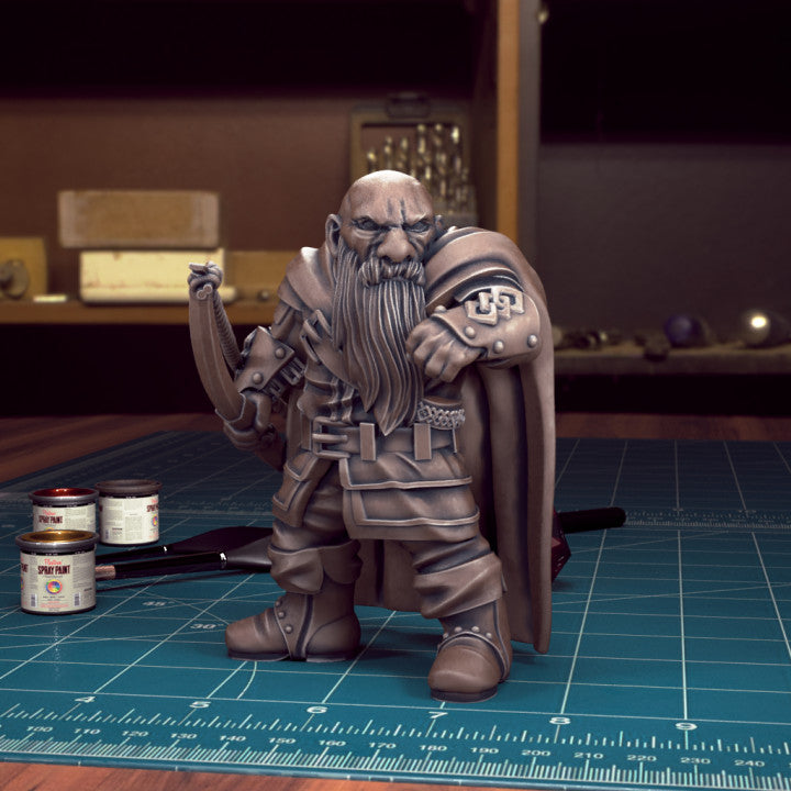 Male Dwarf 06 Ranger by Tytan Troll Miniatures