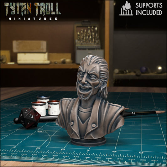 Ernst Larnak Bust by Tytan Troll Miniatures