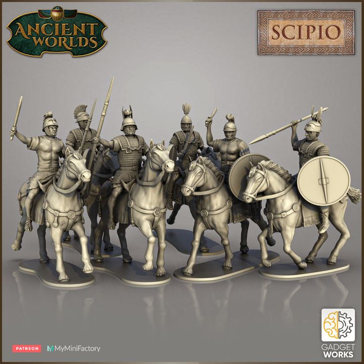 Roman Republican Equites Cavalry by Gadgetworks Miniatures