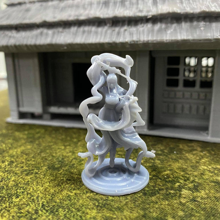 Wuxia / Xianxia Female Cultivators Martial Artist by Village's Hope Miniatures