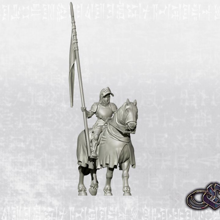 "Joan of Arc - on horse - Jeanne (2019)" by Ezipion miniatures