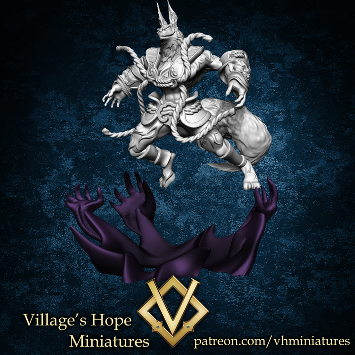 Shadow fox Demon by Village's Hope Miniatures