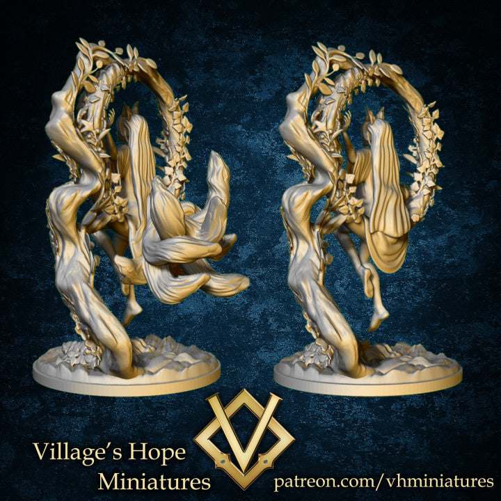 Sexy Guild Mate Series No.4 Nine Tail Fox by Village's Hope Miniatures