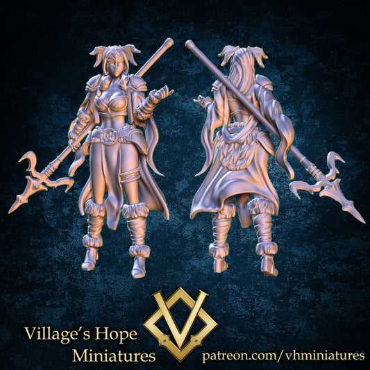 Freya Goddess Of War by Village's Hope Miniatures