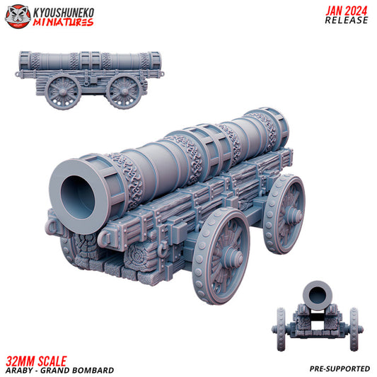 Great Bombard 2 by Kyoushuneko Miniatures