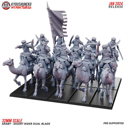 Araby Desert Rider Dual Blade 2 by Kyoushuneko Miniatures