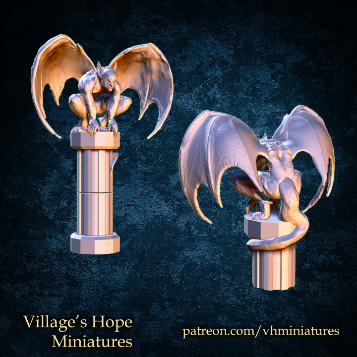 Gargoyle Miniatures by Village's Hope Miniatures