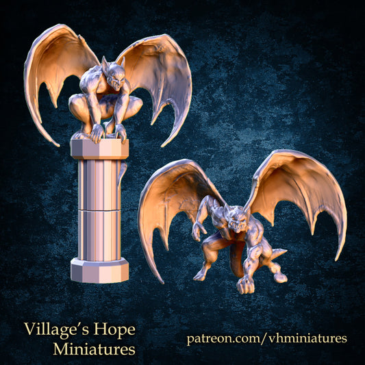 Gargoyle Miniatures by Village's Hope Miniatures