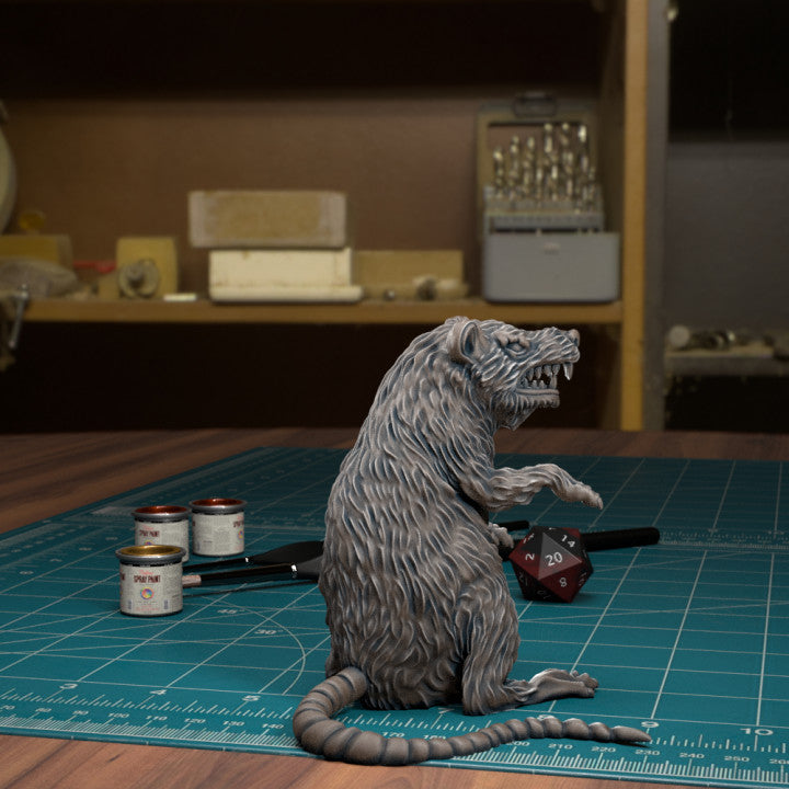 Giant Rat 06 by Tytan Troll Miniatures