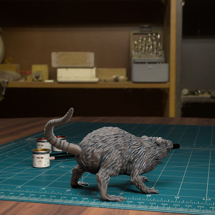 Giant Rat 08 by Tytan Troll Miniatures