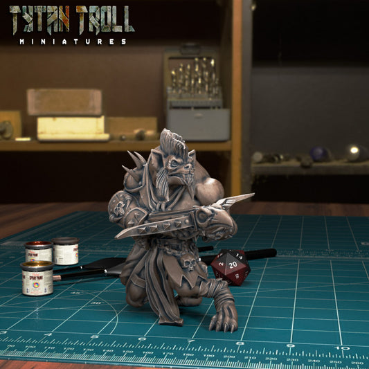 Gnoll Crossbow 01 by Tytan Troll Miniatures