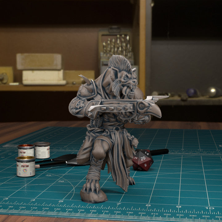 Gnoll Crossbow 02 by Tytan Troll Miniatures