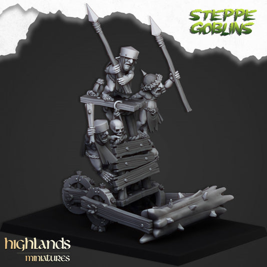 Steppe Goblors Roller - Highlands Miniatures