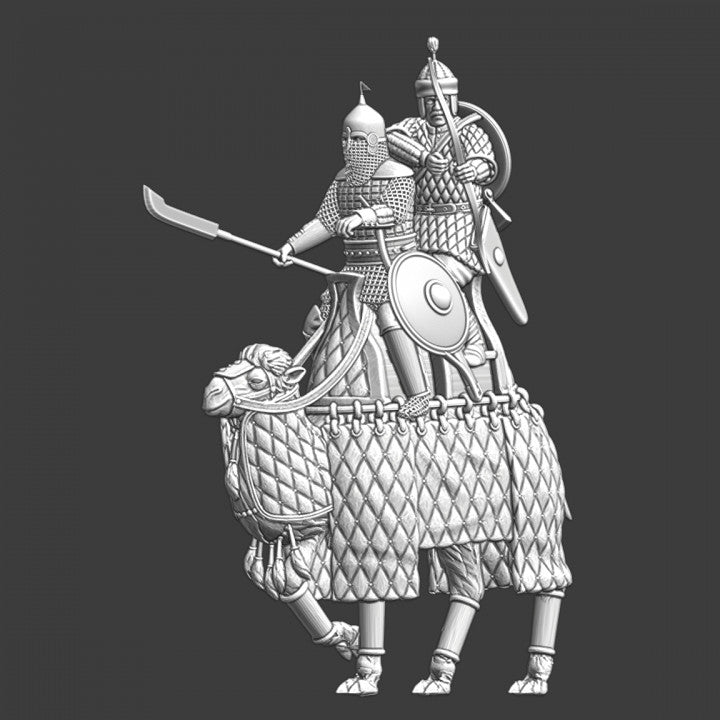 Mongol Golden Horde - Auxiliary Camel Warriors.