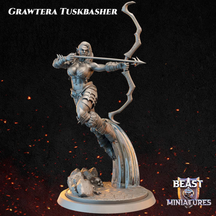 Grawtera Tuskbasher by Beast Miniatures