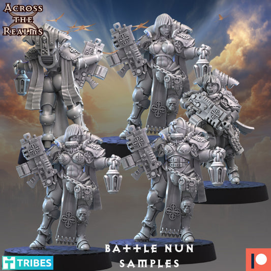 Battle Nun samples (Pin Up Corps) by Across the Realms