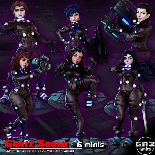 Gantz Squad by Gaz Minis