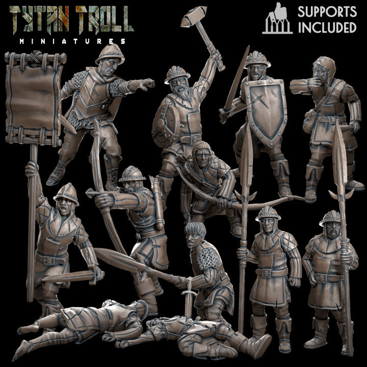 City Guard Bundle 1 by Tytan Troll Miniatures