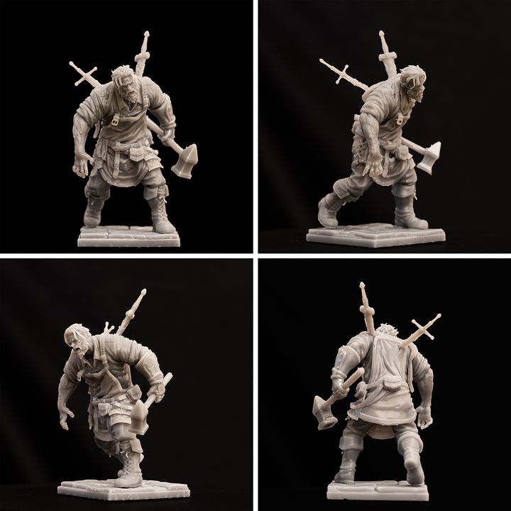 Gustave The Blacksmith by Ronin Arts Workshop