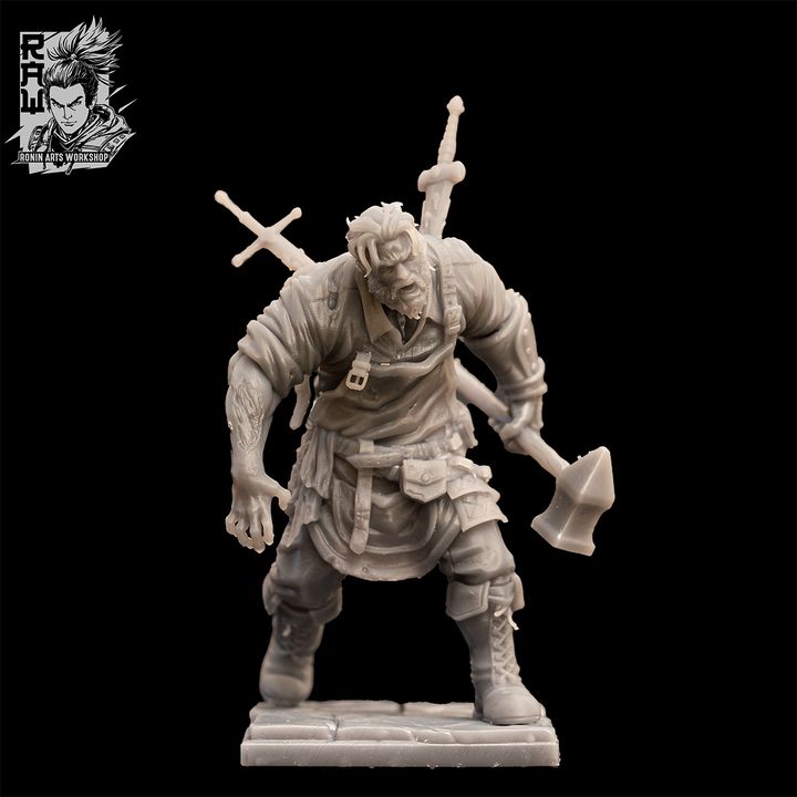 Gustave The Blacksmith by Ronin Arts Workshop