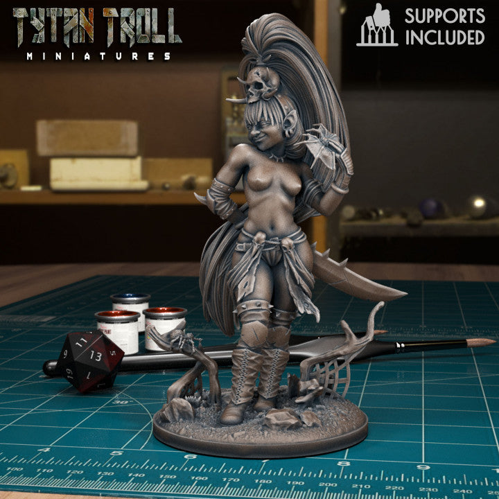 Greta by Tytan Troll Miniatures