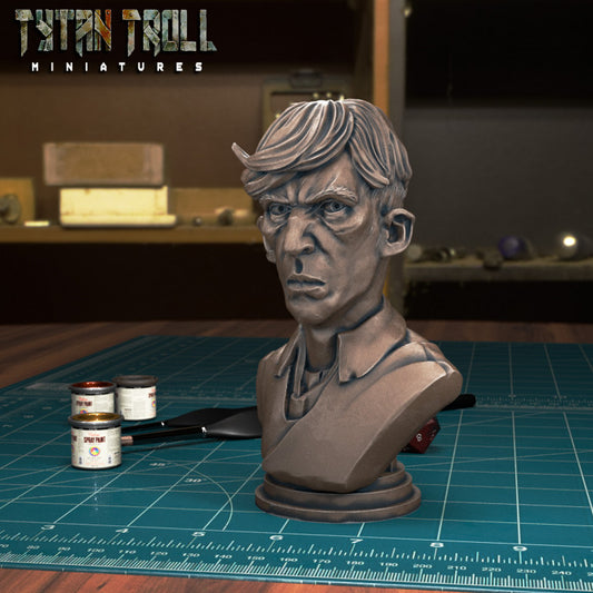 Hair Flick Bust by Tytan Troll Miniatures