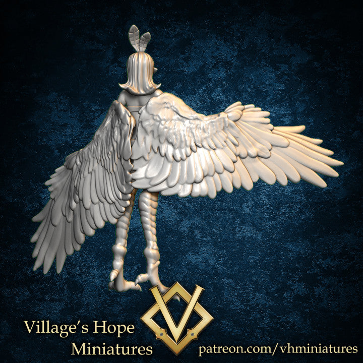 Harpy Girl Monster Girl by Village's Hope Miniatures