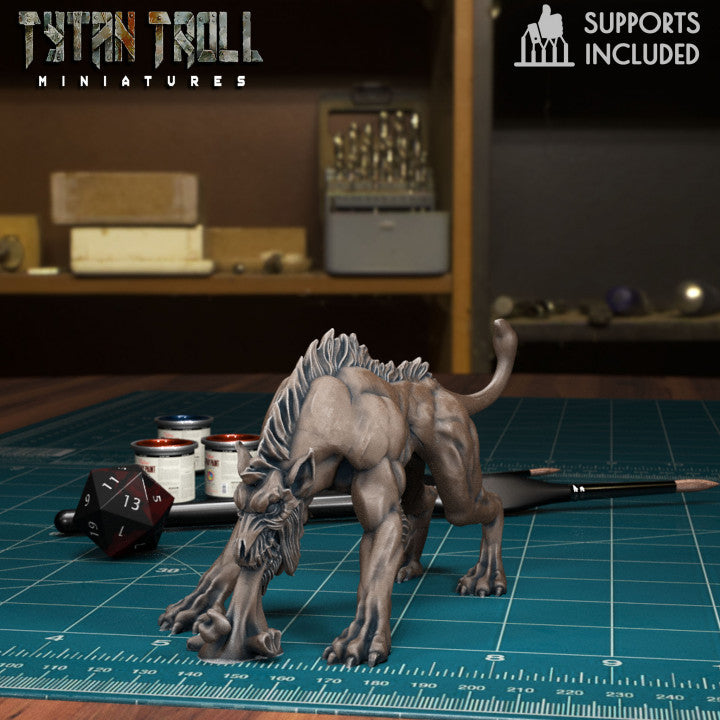 Hellhound 06 by Tytan Troll Miniatures