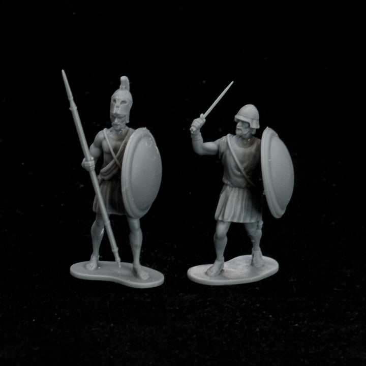 Greek Hoplites (unarmoured) by Gadgetworks Miniatures