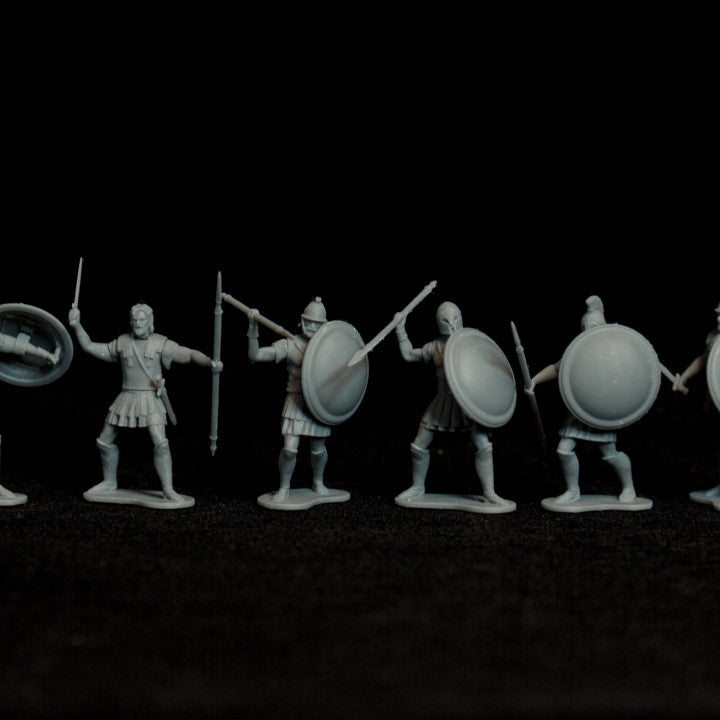 Greek Hoplites (armoured) by Gadgetworks Miniatures