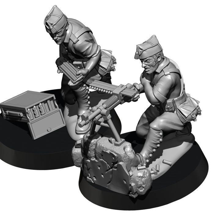 SCW: LA LEGIÓN (III): WEAPONS by Baraka Wargames and Miniatures