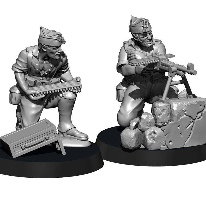 SCW: LA LEGIÓN (III): WEAPONS by Baraka Wargames and Miniatures