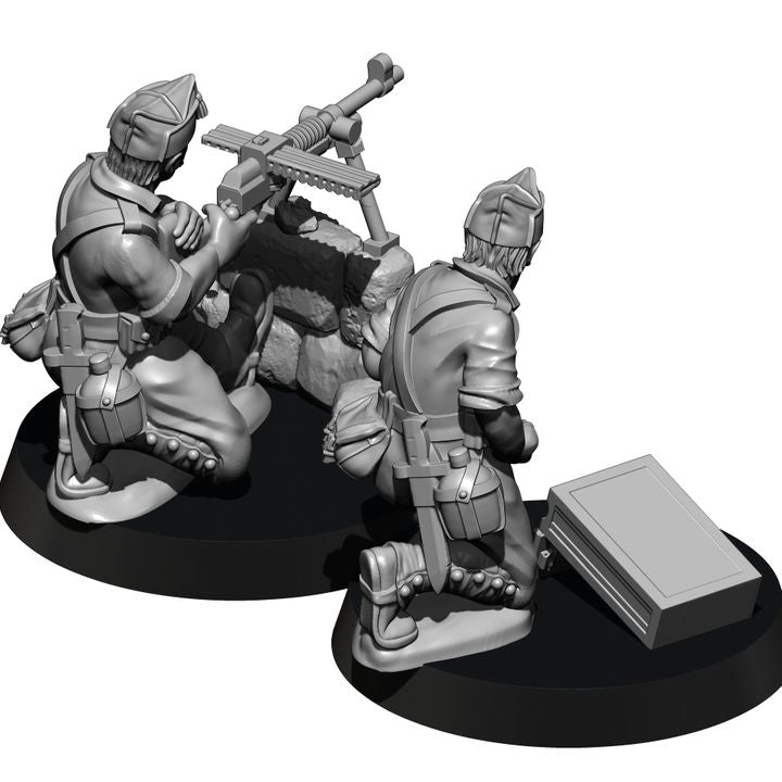 SCW: LA LEGIÓN (III): WEAPONS by Baraka Wargames and Miniatures