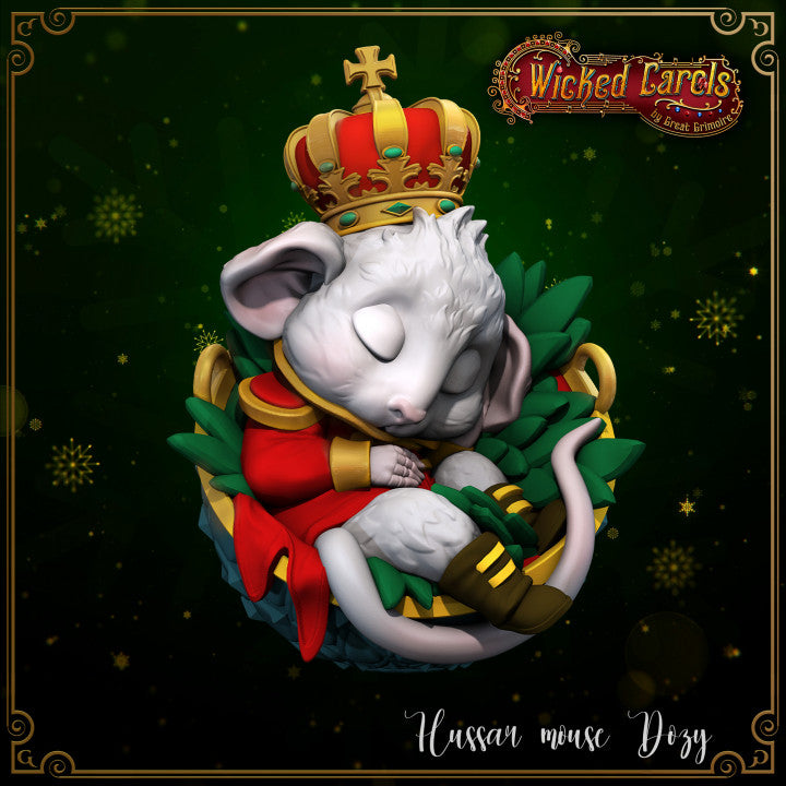 Hussar mouse Dozy by Great Grimoire