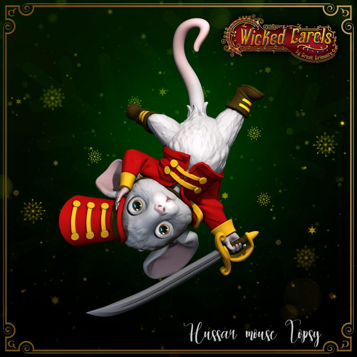 Hussar mouse Topsy by Great Grimoire