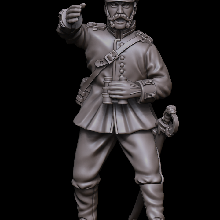 Prussian Guard Artillery Officer by Styriwar