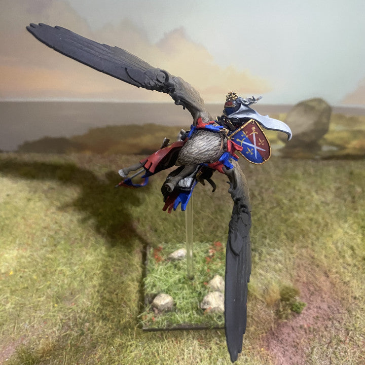 Lord on his hippogriff attacking.