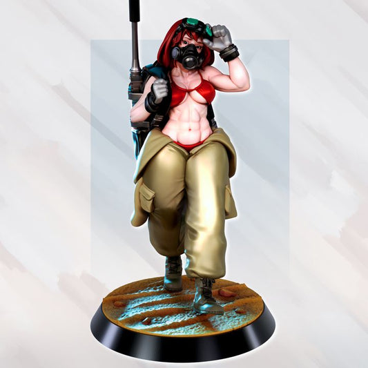 Krenzia - Military Girl by Gaz Minis