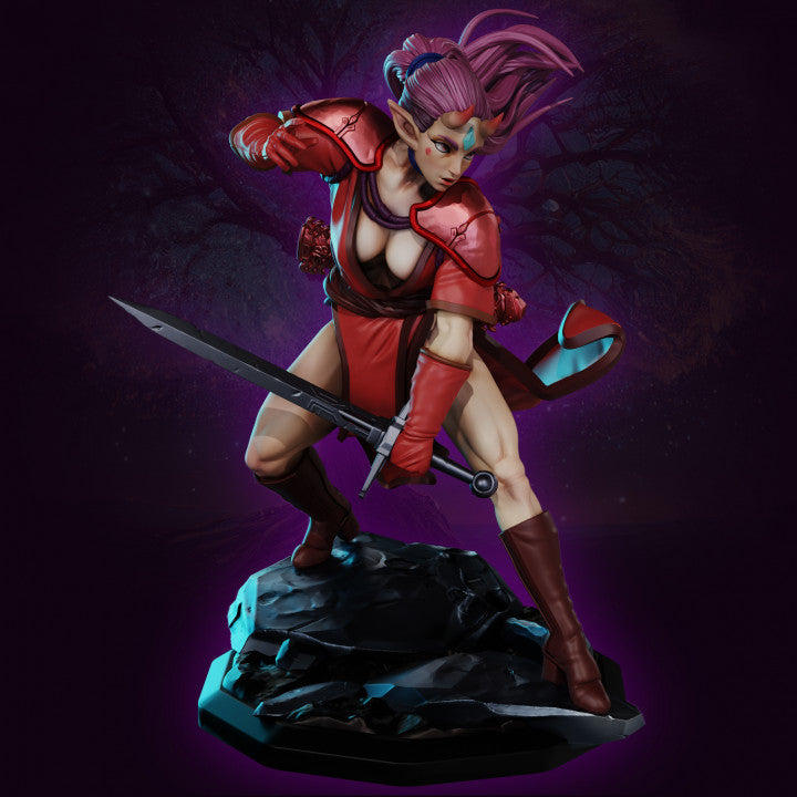 Saya Demon Warrior by Gaz Minis