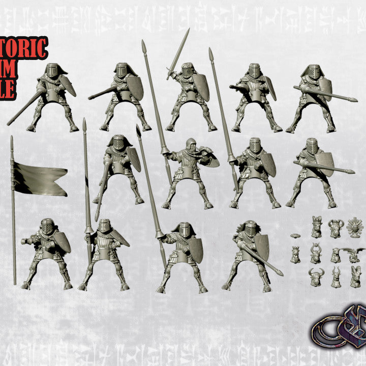 28mm Chivalry! - Mega Set by ezipion miniatures