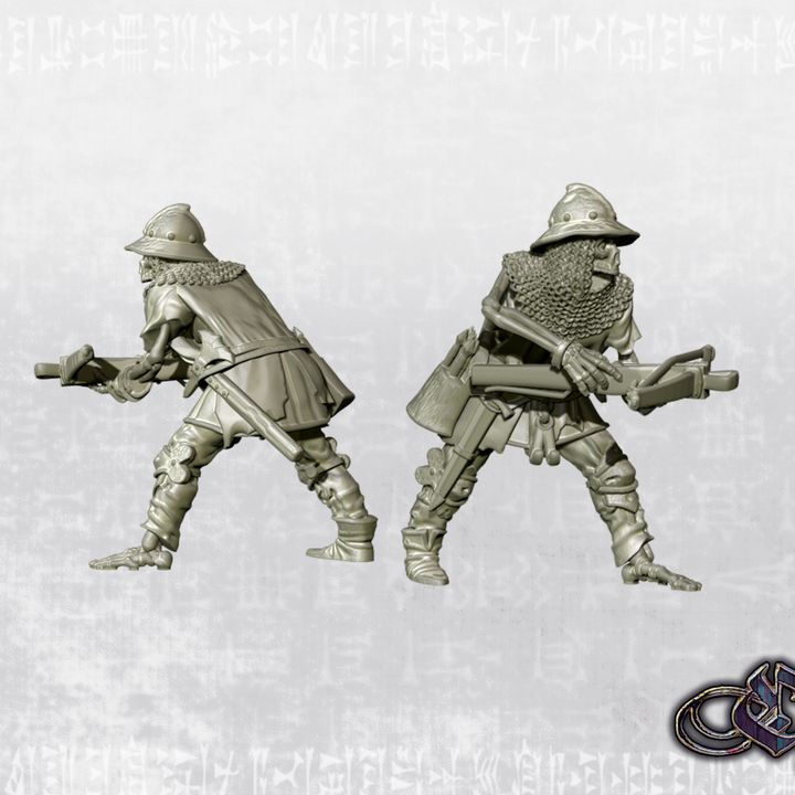 "Revived Crossbowman – Dark 4th century" by Ezipion miniatures