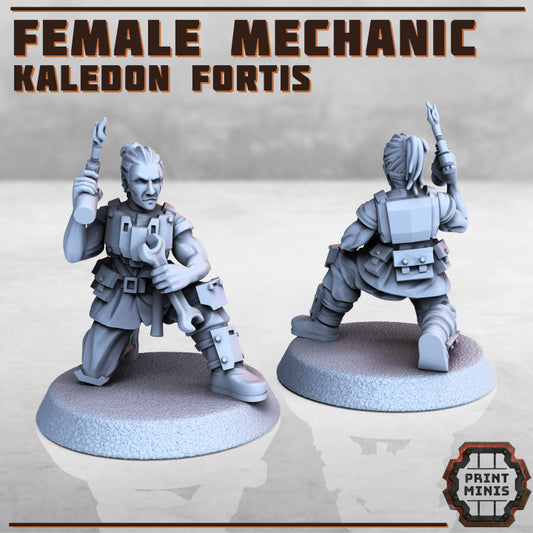 Female Mechanic, Kaledon Fortis