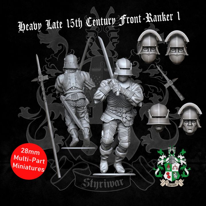 Late Medieval European Mercenary Heavy Frontranker 1 by Styriwar