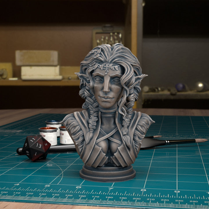 Lady Firbolg Bust by Tytan Troll Miniatures