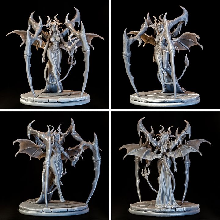 Demon Queen Lerza by Ronin Arts Workshop