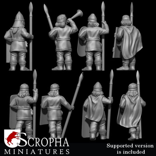 Parthian spearmens by Scropha Miniatures