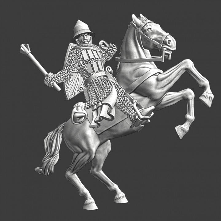 Mounted Lithuanian knight - Duke Mindaugas personal guard.