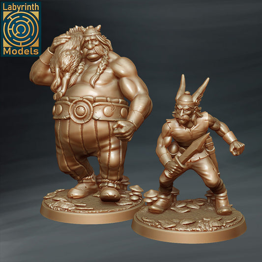 Gaul heroes by Labyrinth Models