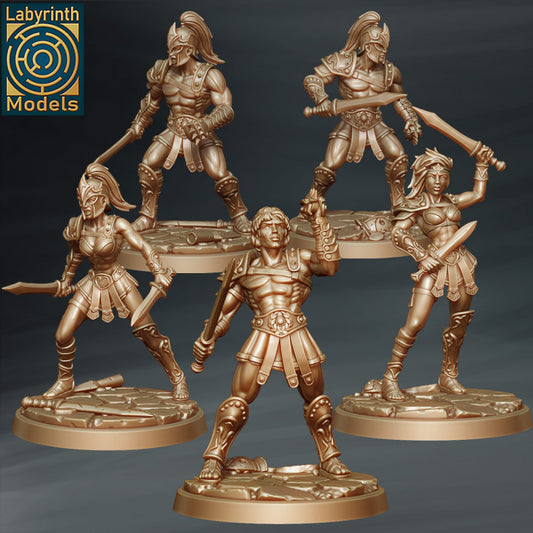 5 Velites by Labyrinth Models