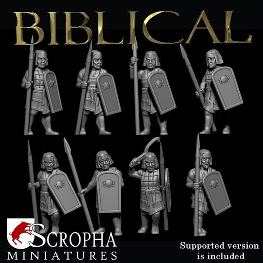 Egyptian spearmen 2